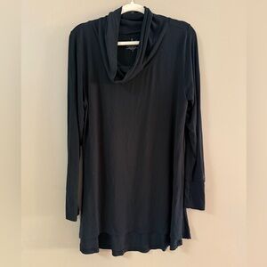 Black Cowl Neck Dress